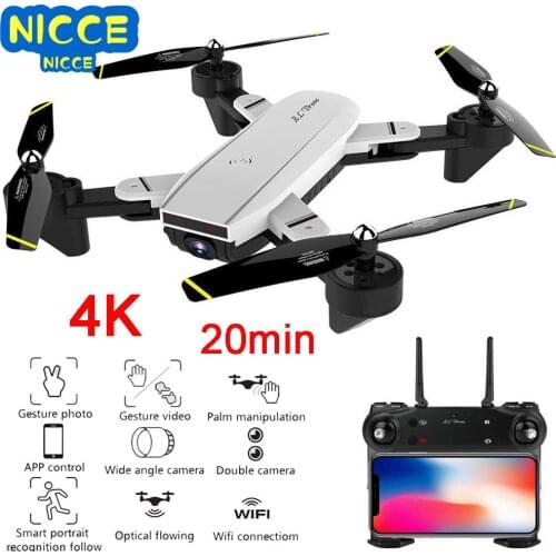 Nicce Best 4K Drone with camera 1080P 50x Professional FPV Wifi RC Drones Quadcopter RC Helicopter VS SG700 SG700