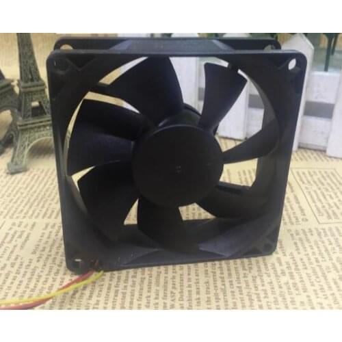Wholesale: original JF0825B1UM-R 12V 0.37A 8025 3 line large air volume double ball heat dissipation fan