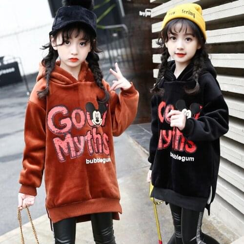 Plush faux fur coat girls autumn and winter baby 2020 new Korean version loose fur coat
