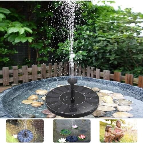 Solar Fountain Pump For Bird Bath Freestanding Floating Solar Powered Fountain Pump Water Pump Garden Tank Pond Pool Landscape