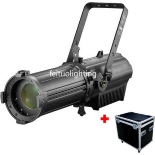 Flight Case Package 300W RGBWA or 350W RGBW LED Profile Spot Light with Zoom DMX For Studio Theatre Stage