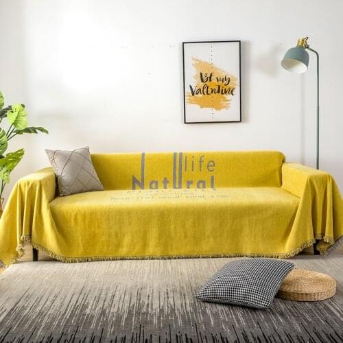 1P Protector Sofa Covers for Living Room Furniture Cover On The Couches Cape Blanket for Sofas Convertible 2 and 3 Seater Modern