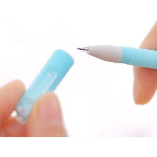 12pcs MIX 0.5mm Simple Pure Macaroon Color Signature Gel Pen Stationery Student Writing School Supply Kids Neutral Pen Gift