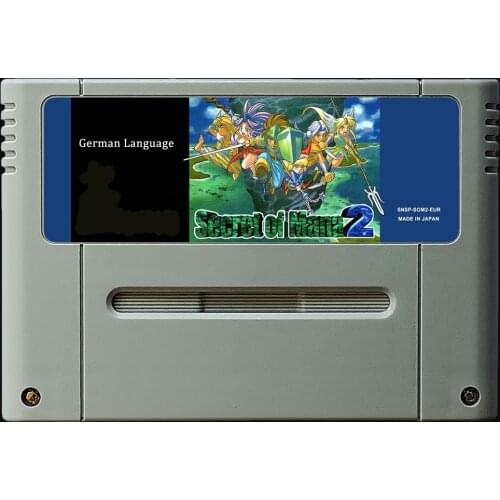 16Bit Games ** SEIKEN DENSETSU 3-Secret of Mana 2 ( German PAL Version!! German Language!! )