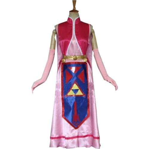 2018 The Legend of Zelda Cosplay Dress Princess Zelda Costume