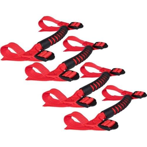 4 x Roll Bar Grab Handles Grip Handle For Jeep Wrangler YJ TJ JK JK JL JLU Sports Sahara Free Rubicon X & Unlimited 1955-2018