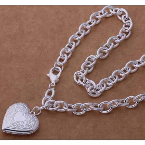 AN751 Trendy wholesale Necklace, fashion jewelry Three-dimensional heart-shaped necklace /cdkakura hbgapsna