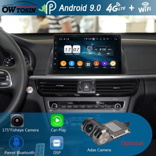 10.1" IPS Octa Core 4+64G Android 9.0 Car Multimedia Player For Kia K5 KIA Optima 2015 2016 2017 2018 2019 Radio GPS Parrot BT