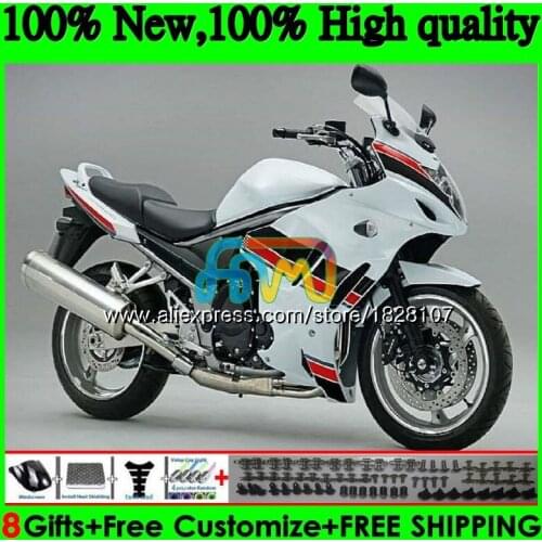 Bandit For SUZUKI GSX1250F GSX1250 FA C 11 12 13 14 15 112BS.14 GSXF1250 Blk white red GSX1250C 2011 2012 2013 2014 2015 Fairing