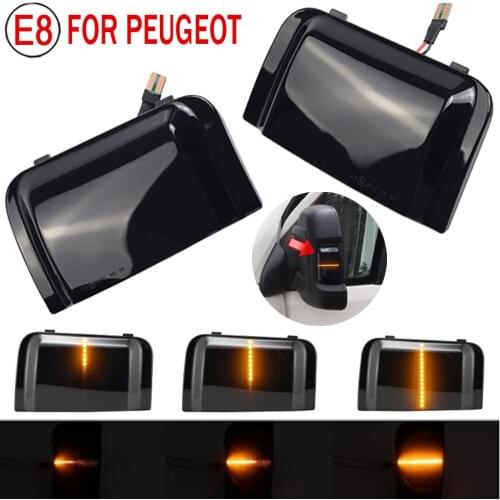 For Peugeot Boxer For Citroen Jumper RELAY For RAM PROMASTER For Fiat Ducato Truck Car LED Dynamic Turn Signal Mirror Light