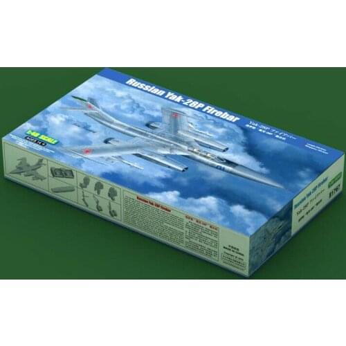 HobbyBoss 1/48 81767 Russian Yak-28P Firebar Plastic Aircraft Assembly Model Kit