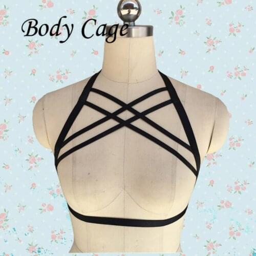 Body Cage Trendy Harness Women Sexy Lingerie Femdome Strap Ladies Accessories Exotic Dancewear Harajuku Body Bondage Suspenders