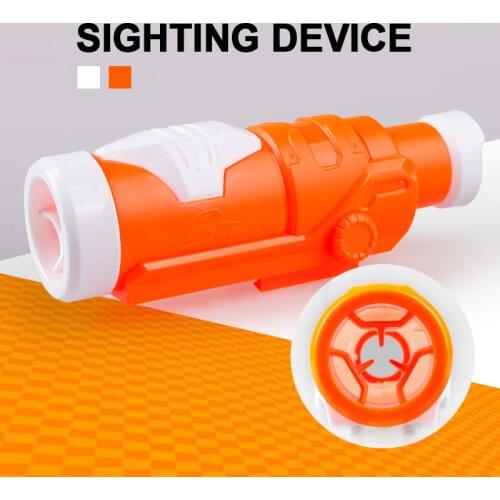 New Hot Sale Toy Sighting Device Toy Muffler Aiming Device For for Nerf Series Blasters Xmas Toy Gun Model