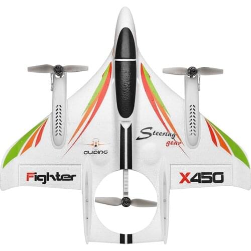 GREAT POWER STAR XK X450 VTOL Airplane 2.4G 6CH EP0 450mm 3D/6G Mode Switchable Aerobatics Wingspan Multi-rotor and Multiple RTF