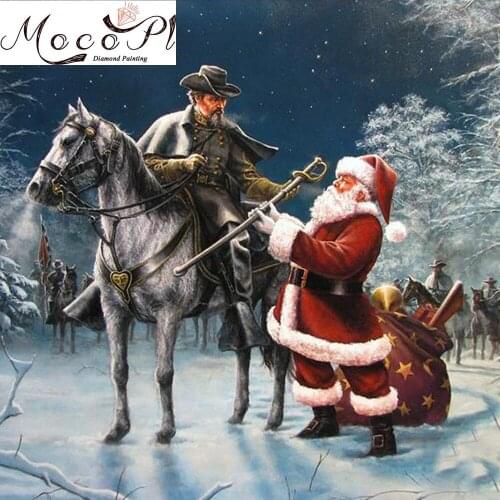 Santa Claus,Diamond painting,Christmas,Full,Diamond Embroidery,Round/Square,Cross Stitch,Needlework,Mosaic,Gift,Decor,Art,MOCOPL