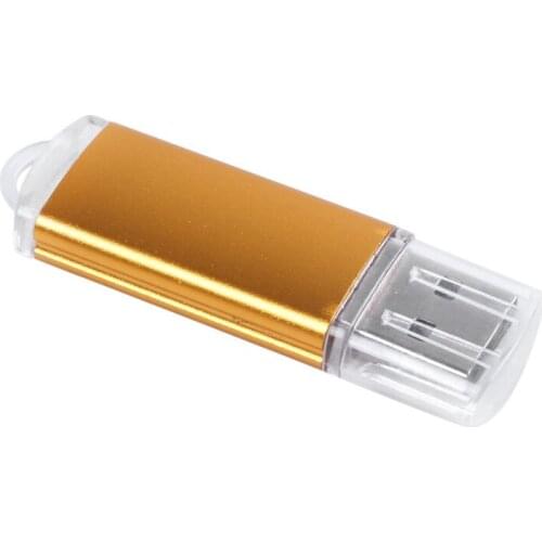 USB Memory Stick Flash Pen Drive U Disk for PS3 PS4 PC TV Color:Golden capacity:64MB