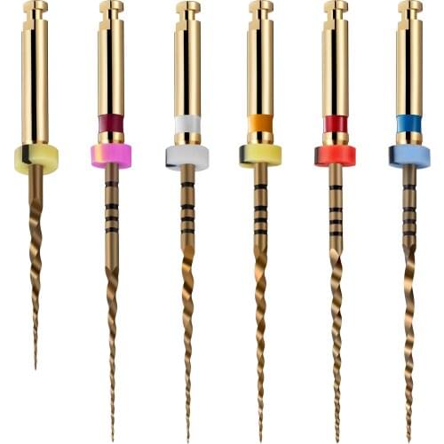 VIDEYA Dental Root Canal NITI Heat Activated Rotary Files Endo R Taper