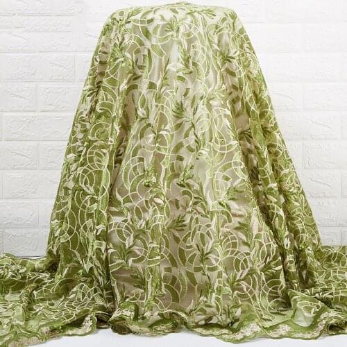 Zhenguiru New Cotton Lace Fabric Dubai Swiss Voile Sew-on Rhinestone Lace Sewing Accessory Nigerian Wedding For Women DressA2406