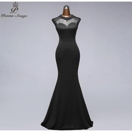 Sexy new style evening dress 2020 formal dress women elegant prom dresses mermaid dress vestidos de fiesta de noche