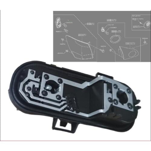 QDPATRICK 1 Piece Tail Light Bulbs Holder for Nissan Qashqai Dualis J10 2008-2015 Rear Lamp Socket