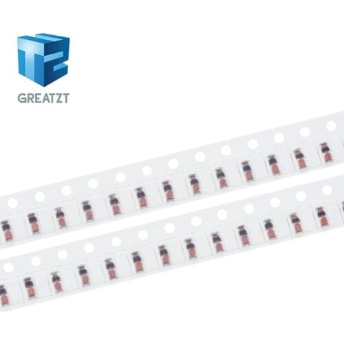 GREATZT 100PCS LL4148 LL-34 1N4148 IN4148 High-speed switching diodes