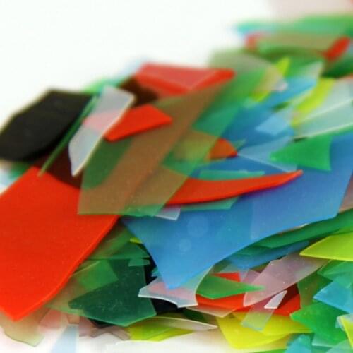 28g/Set Confetti Glass Colorful Fusing Glasses Microwave Kiln Accessories for DIY Craft Jewelry Decoration