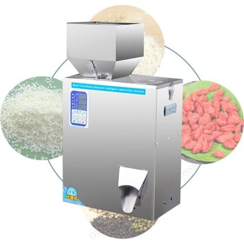 Automatic Multi-function Tea Dispensing Machine Black Tea Rock Tea Green Tea Granule Powder Weighing Machine Medicinal Coffee