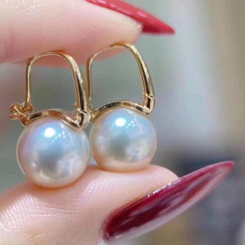 NEW 925 Sterling Silver Earrings Base Fashion Findings Exquisite Jewelry Parts Fittings Womens Accessories for Pearls
