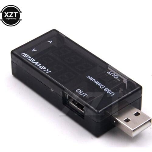 Dual USB Current Voltage Charging USB Detector Tester Battery Voltmeter Ammeter Charger for Factories