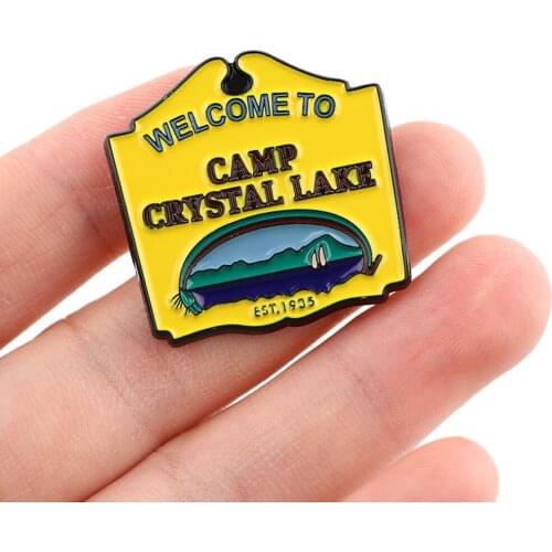 DZ720 Horror Movie Collection Enamel Pin Brooches Badge Bag Clothes Lapel Women Men Jewelry Gift