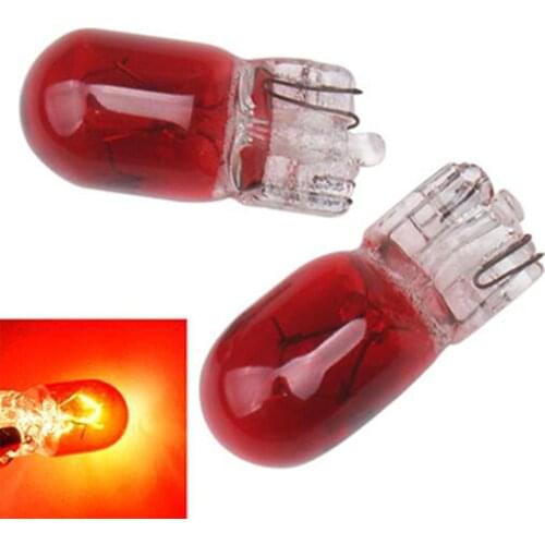 Car Width Indicator Light T10 Insert Bulb 12v Width Car Lights Indicator Bulb Amber Plated For Car Light Blue Instrument Gr A0L0