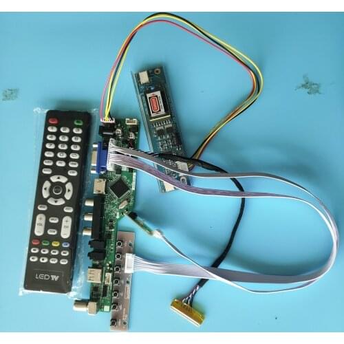 Kit For M216H1-L05/L07/L02 LVDS LED Screen Display Controller Board Monitor VGA HDMI USB 1920x1080 AV TV Audio 2 lamps Panel LCD
