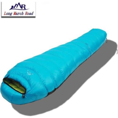 LMR 2500G White Goose Down Filling Mummy Style Sac De Couchage Slaapzak Sleeping Bag Sleeping-bag Lazy Bag
