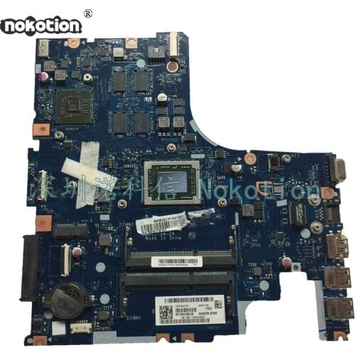 NOKOTION AAWZA ZB LA-C285P Laptop Motherboard For Lenovo Ideapad 500-15ACZ 15.6 AMD A10-8700P Mainboard
