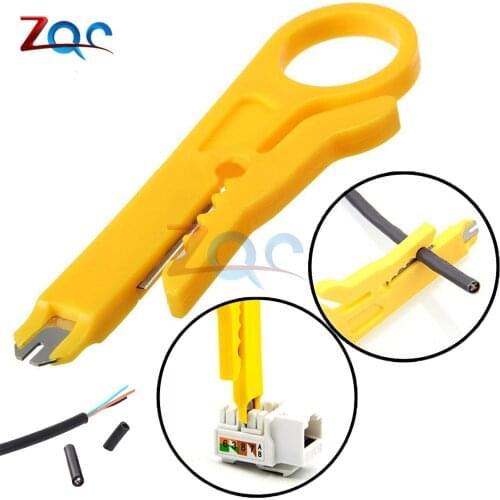 Mini Portable Wire Stripper Knife Crimper Pliers Crimping Tool Cable Stripping Wire Cutter Multi Tools Cut Line Pocket Multitool