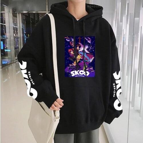 Latest Anime Cover SK8 The Infinity Hoodie Women Skate Infinity Langa And Reki Boy/Girl Korean Streetwear Oversized Sweatshirts
