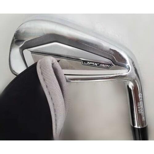 2021 new JPX921 men’s golf forged high-quality club, iron set with steel shaft R/S and 8Pcs head cover