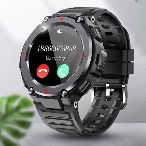 New Luxury Sport Smart Watch Men Bluetooth Call Music Playback Heart Rate Monitor Waterproof Men Smartwatch 2021 For Android IOS