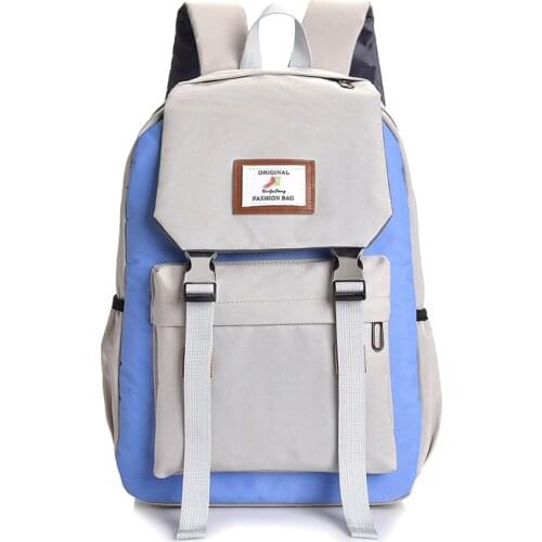 Hot Japanese kids school backpack boys school bags men travel shoulder bag school twill backpacks for teenagers bookbag
