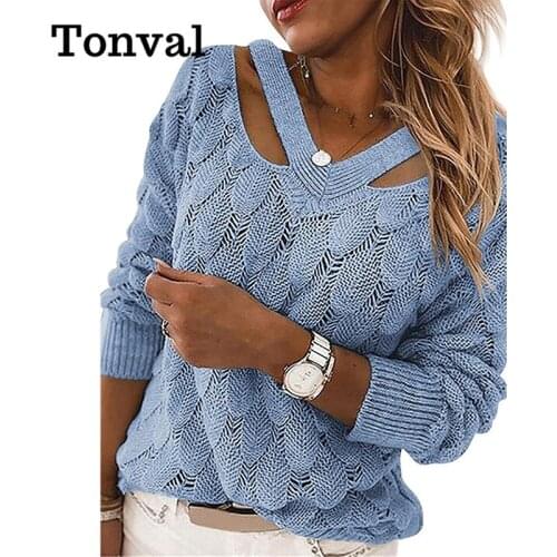 Женские свитера и кардиганы Tonval China At AliExpress