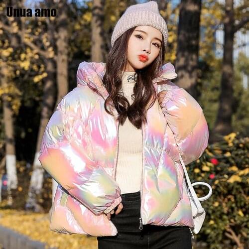 Женские короткие пуховики Unua amo China At AliExpress