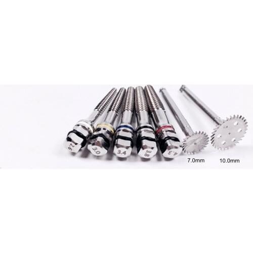 1PCS Dental SS Implant Surgical Bone Expander Screws Saw For Expand