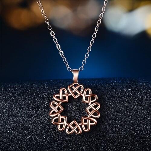 1 Pcs Women Fashion Necklaces Gold Silver Color Heart Geometry Pendant Long Necklace Girls Party Wedding Charm Jewelry Gifts