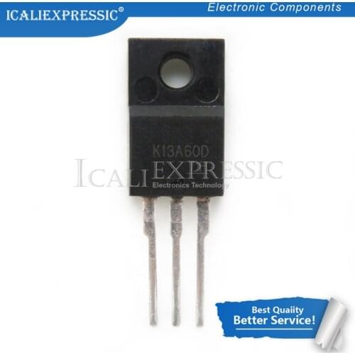 10PCS TK13A60D TK13A60 K13A60D TO-220F new original In Stock