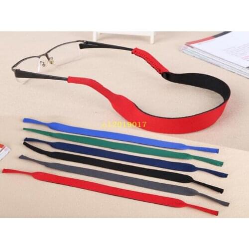 2000pcs/lot 6 colors Glasses Neoprene Neck Strap Retainer Cord/Chain/Lanyard String For Sunglasses Eyeglasses
