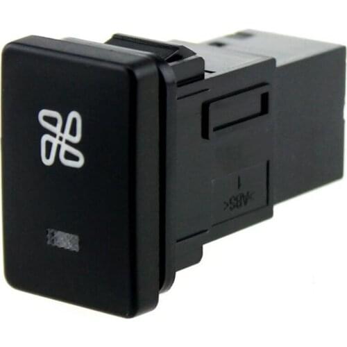 4-Pole Push Button Switch Blue LED for Toyota Camry Land Cruiser Hilux