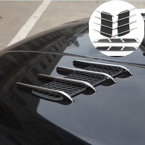 4pc Car Shark Simulation Vents For SEAT Ibiza Leon Toledo Arosa Arona Alhambra Exeo FR Supercopa Mii Altea Cordoba cupra concept