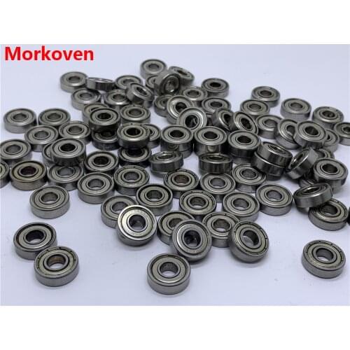 5pcs NMB imported miniature Ball Bearing deep groove 695ZZ R-1350ZZ fingertip gyro idling bearings 695z 5*13*4mm Metal Skate