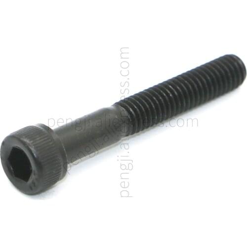 50PCS M6 - 1.0 x 40mm Socket Head Cap Screws Metric, Allen Socket Drive, 12.9 Grade Alloy Steel, DIN 912, Black Oxide Finish