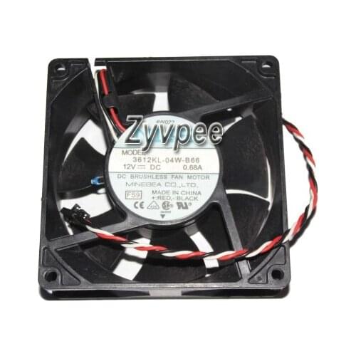 92x92x32mm 3612KL-04W-B66 4W022 12V 0.68A 4W022 3Wires 9cm Cooling Fan